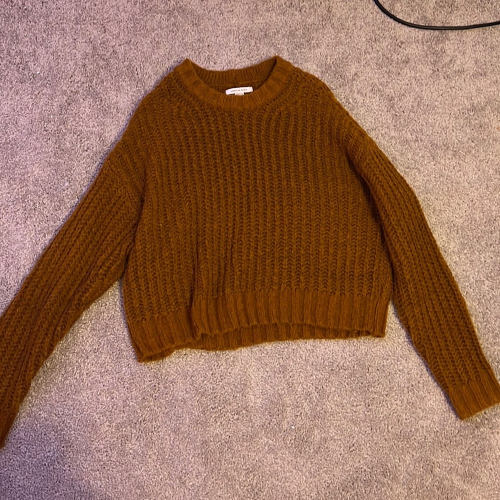 Mustard yellow sweater